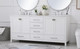 Irene Double Bathroom Vanity (VF18872DWH)