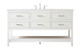 Elegant Lighting - VF19060WH - Vanity Sink Set - Sinclaire - white