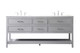 Elegant Lighting - VF19072DGR - Vanity Sink Set - Sinclaire - gray