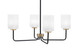 Toltec Lighting - 6204-MBNAB-541
