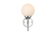 Elegant Lighting - LD7301W6CH - One Light Bath Sconce - Ansley - Chrome