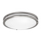 AFX Lighting - CAF14L5AJUDSN-BB - LED Flush Mount - Carlisle - Satin Nickel