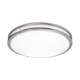 AFX Lighting - CAF24L5AJUDSN-BB - LED Flush Mount - Carlisle - Satin Nickel
