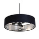 AFX Lighting - CLNP24MBBK-BKSL - Three Light Pendant - Celine - Black