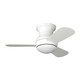 Orbis 32 Hugger LED 32"Ceiling Fan (3OBSHR32RZWD)