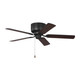 Linden 52 Hugger 52"Ceiling Fan (5LDH52MBK) Linden 52 Hugger 52"Ceiling Fan (5LDH52MBK)