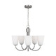 Miles Five Light Chandelier (GLC1115BS)