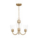 Miles Three Light Chandelier (GLC1153SB)