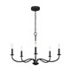 Abells Five Light Chandelier (GLC1205MBK) Abells Five Light Chandelier (GLC1205MBK)