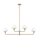 Mendota Four Light Chandelier (GLC1244SB)