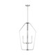 Kennan Four Light Chandelier (GLC1274BS)