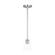 Generation Lighting - GLP1041BS - One Light Mini-Pendant - Miles - Brushed Nickel