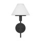 Generation Lighting - GLW1011MBK - Wall Sconce - Mendota - Midnight Black