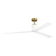 Peel Smart 66 LED 66" Ceiling Fan (3PESM66BBSD)
