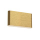 Kuzco Lighting - AT68010-BG-UNV - LED Wall Sconce - Slate - Brushed Gold