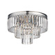 ELK Home - 15215/3 - Three Light Semi Flush Mount - Palacial - Polished Chrome