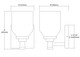 Cambria One Light Wall Sconce (15391/1)