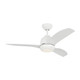 Visual Comfort Fan - 3AVLCR44RZWD - 44 Ceiling Fan - Avila Coastal 44 LED - Matte White
