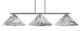 Toltec Lighting - 4523-GP-2169 - Three Light Bar - Atlas - Graphite