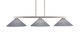 Toltec Lighting - 4523-GP-4012 - Three Light Bar - Atlas - Graphite
