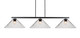 Toltec Lighting - 4523-MB-2162 - Three Light Billiard/Island - Atlas - Matte Black