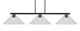 Toltec Lighting - 4523-MB-308 - Three Light Bar - Atlas - Matte Black
