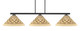 Toltec Lighting - 4523-MB-718 - Three Light Bar - Atlas - Matte Black