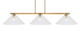 Toltec Lighting - 4523-NAB-308 - Three Light Bar - Atlas - New Age Brass