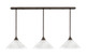 Toltec Lighting - 48-BRZ-2161 - Three Light Linear Pendalier - Stem - Bronze