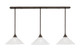 Toltec Lighting - 48-BRZ-411 - Three Light Multi Light Pendant - Any - Bronze