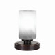 Toltec Lighting - 51-DG-3001 - One Light Table Lamp - Luna - Dark Granite