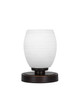 Toltec Lighting - 51-DG-4021 - One Light Table Lamp - Luna - Dark Granite