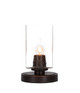 Toltec Lighting - 51-DG-530 - One Light Table Lamp - Luna - Dark Granite