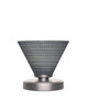 Toltec Lighting - 51-GP-4052 - One Light Table Lamp - Luna - Graphite