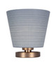Toltec Lighting - 51-NAB-4082 - One Light Table Lamp - Luna - New Age Brass