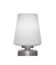 Toltec Lighting - 52-GP-4031 - One Light Table Lamp - Luna - Graphite