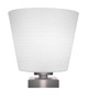 Toltec Lighting - 52-GP-4081 - One Light Table Lamp - Luna - Graphite
