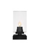 Toltec Lighting - 52-MB-530 - One Light Table Lamp - Luna - Matte Black