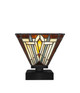 Toltec Lighting - 52-MB-9596 - One Light Table Lamp - Luna - Matte Black