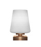 Toltec Lighting - 52-NAB-4031 - One Light Table Lamp - Luna - New Age Brass