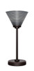 Toltec Lighting - 53-DG-4052 - One Light Table Lamp - Luna - Dark Granite