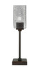 Toltec Lighting - 54-DG-542 - One Light Accent Lamp - Luna - Dark Granite