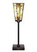 Toltec Lighting - 54-DG-9564 - One Light Table Lamp - Luna - Dark Granite