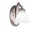 Toltec Lighting - 551-GP-4761 - One Light Wall Sconce - Zilo - Graphite