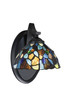 Toltec Lighting - 551-MB-9955 - One Light Wall Sconce - Zilo - Matte Black