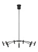 Visual Comfort Modern - 700ARL40B-LED930 - LED Chandelier - Aerial - Matte Black