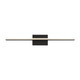 Visual Comfort Modern - 700BCSPANB3B-LED930-277 - LED Bath - Span - Nightshade Black