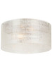 Visual Comfort Modern - 700FMVTRLNS - Two Light Flush Mount - Vetra - Satin Nickel