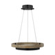 Visual Comfort Modern - 700GRC24BW-LED930 - LED Chandelier - Grace - Matte Black/Weathered Oak Wood