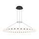 Visual Comfort Modern - 700OBT42B-LED927 - LED Chandelier - Orbet - Nightshade Black